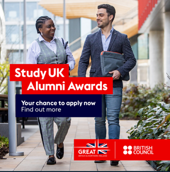 英國文化協會「2025英國傑出校友大獎 Study UK Alumni Awards」徵選中!