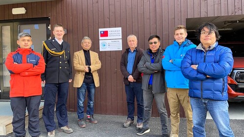 The first Taiwanese Arctic Research Station was officially inaugurated and established on the cold coast of the Arctic Archipelago